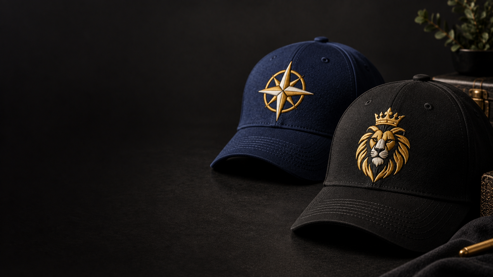 Cap It Off With Your Logo