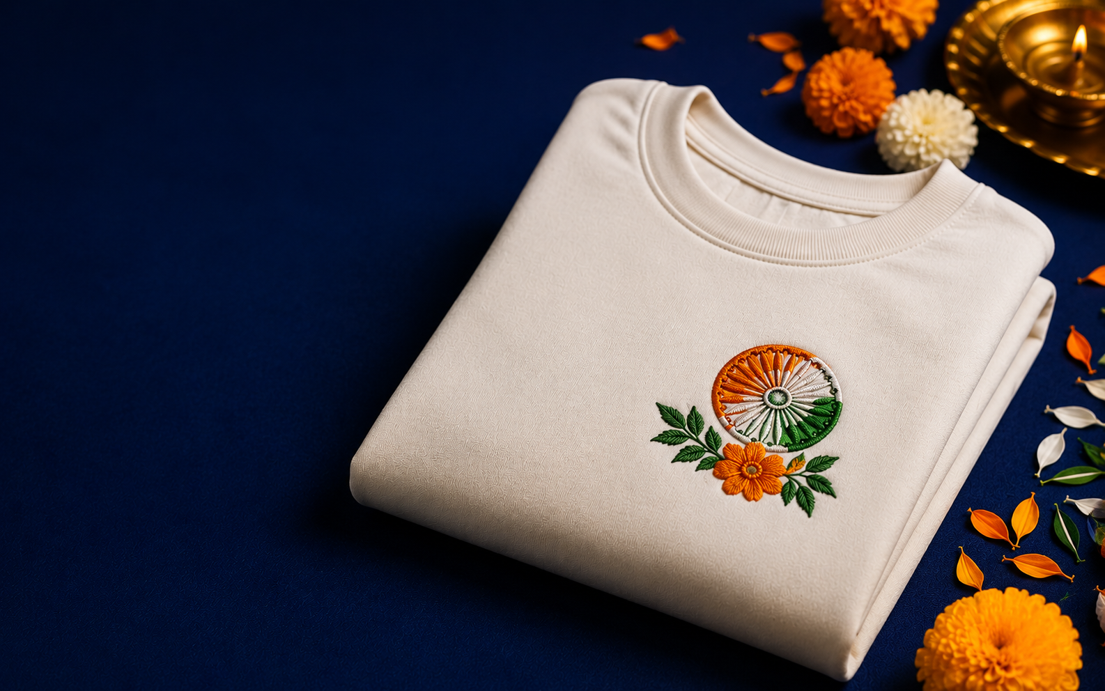 Wear the tricolour, stitched to last