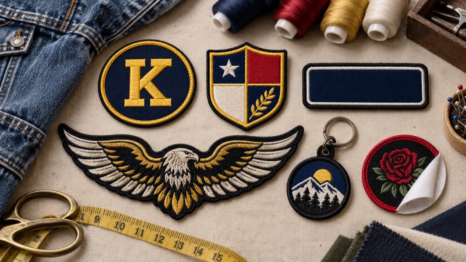 Custom Embroidered Patches in India: Size, Backing, Price & Bulk Order Guide