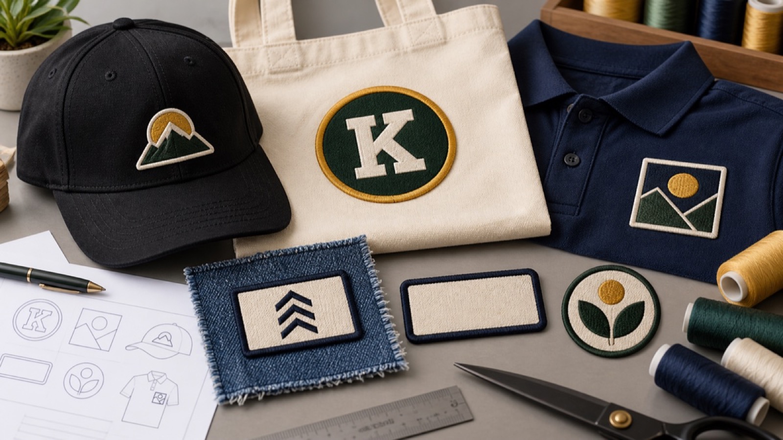 Logo Patches for Brands: Turn Your Logo Into an Embroidered Patch