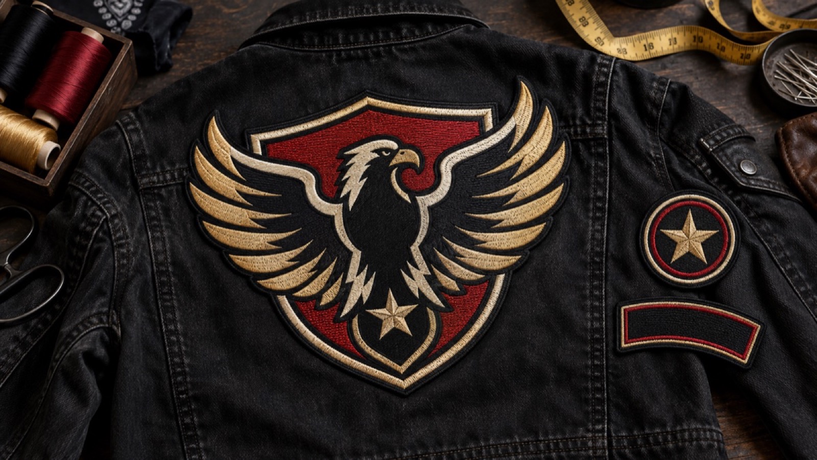 Biker Jacket Back Patches: Size, Artwork and Ordering Guide