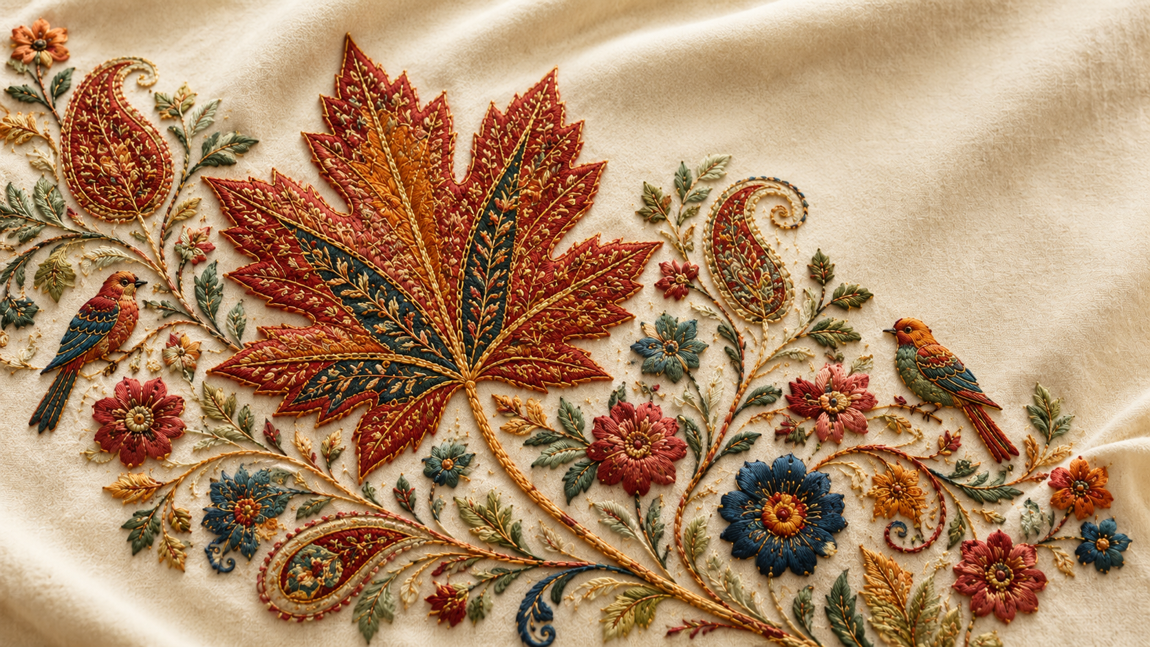 Kashida Embroidery Designs: Famous Motifs & Patterns Explained