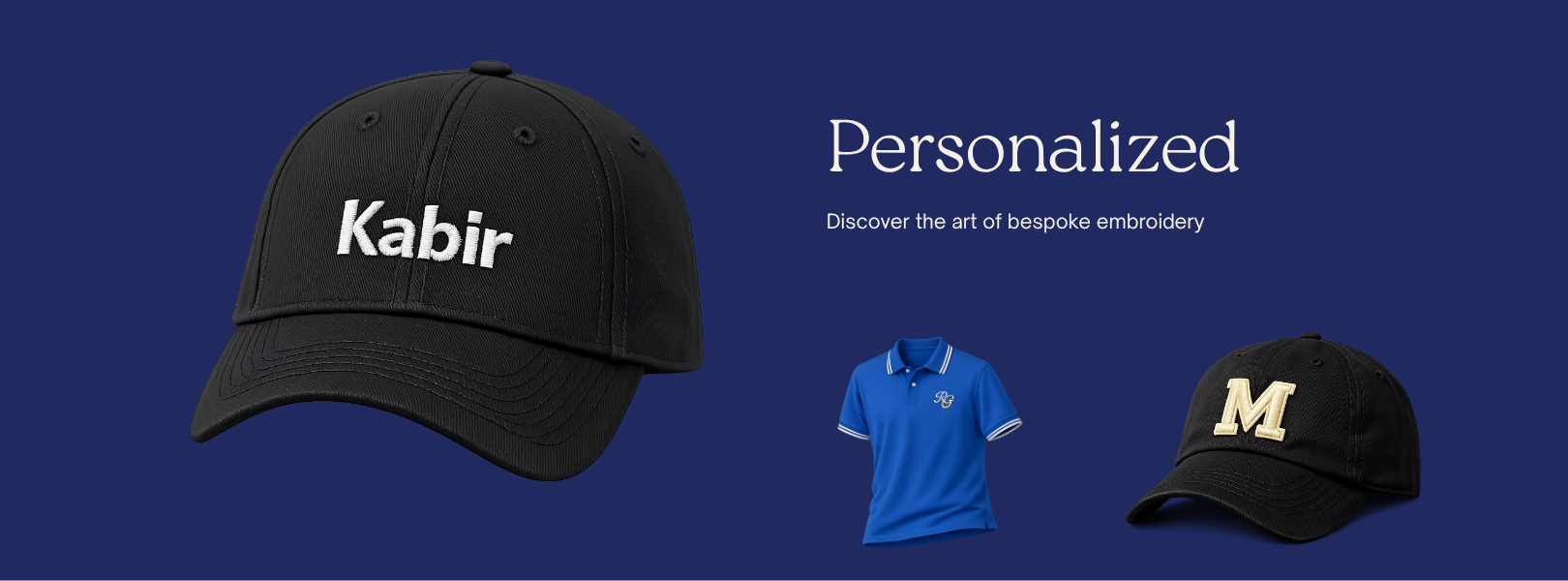 Personalized — Names, Initials & Numbers