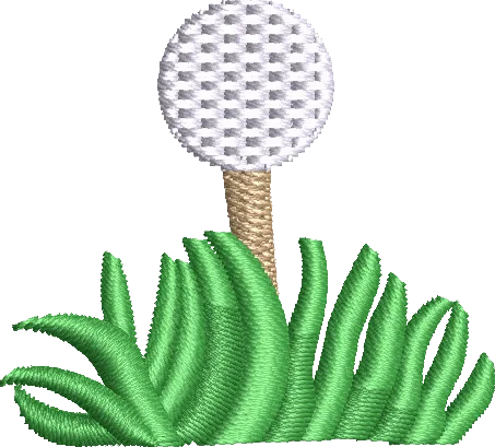 Golf Ball in Grass