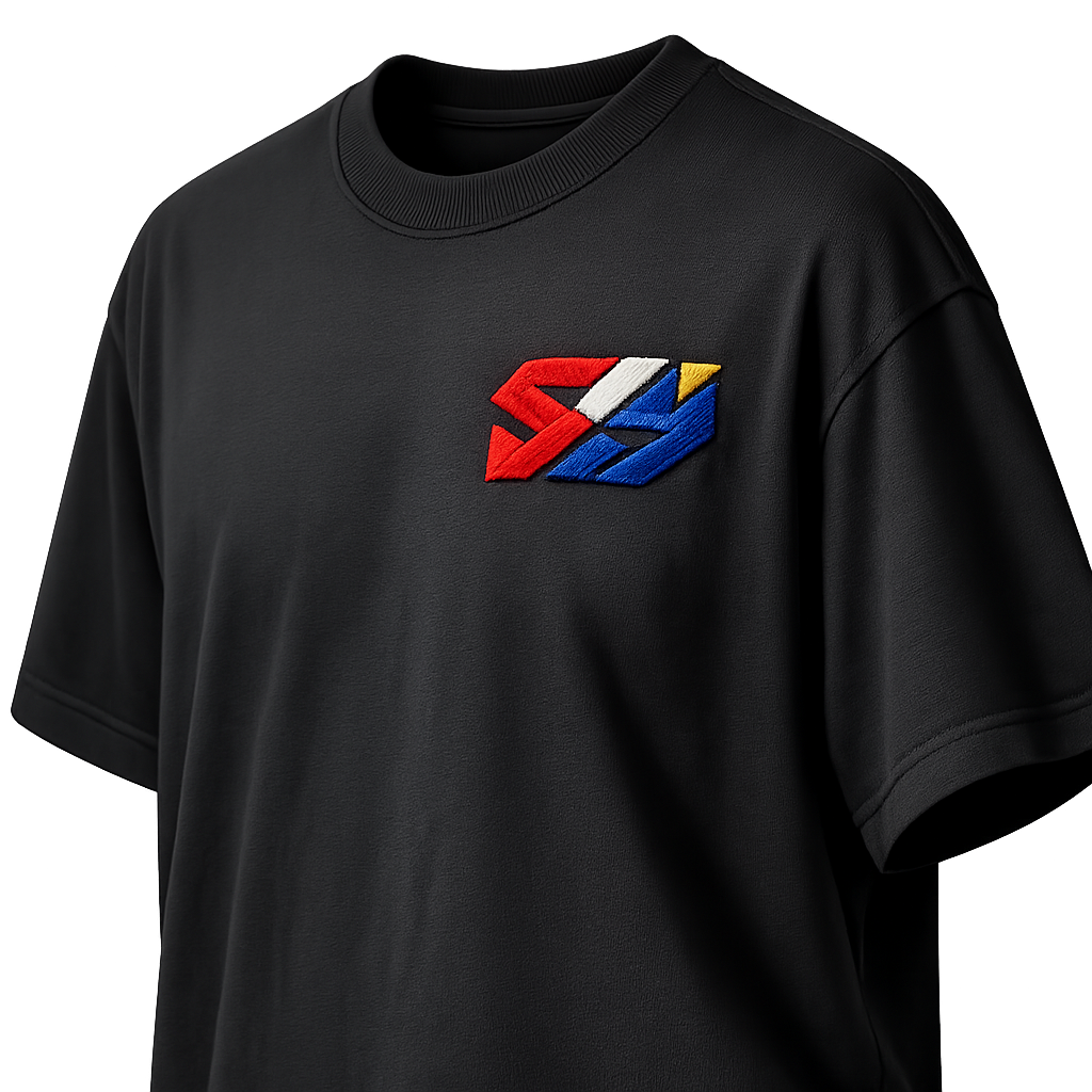 Logo Embroidered Oversize T-Shirt