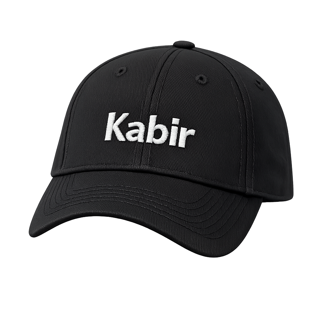 Name Embroidered Cap