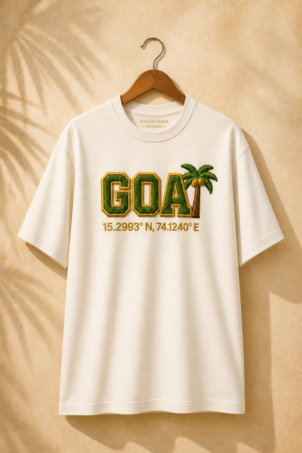 City & Travel Embroidered Oversize T-Shirt