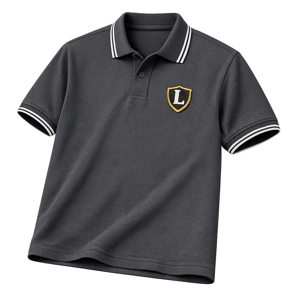 Corporate Logo Polo — Contrast Tipping