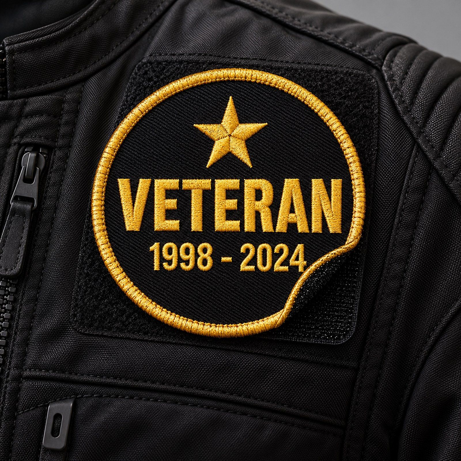 Veteran Embroidered Patch