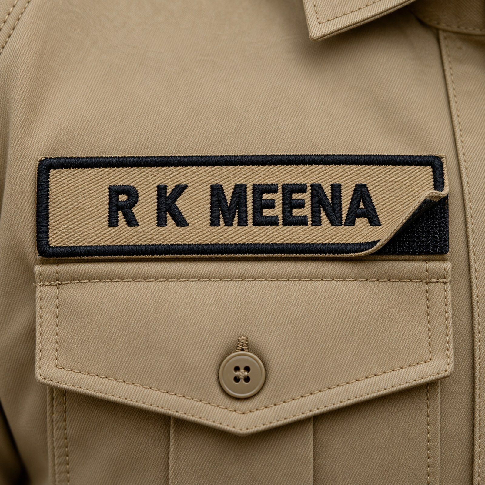 Police & CAPF Name Plate (Embroidered)