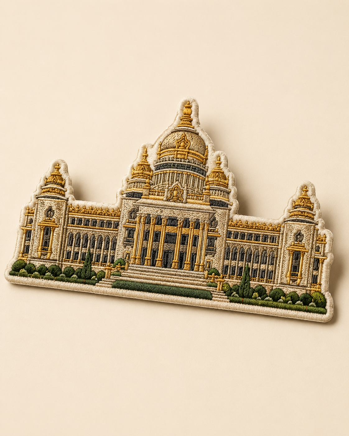 Embroidered Vidhana Soudha patch